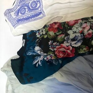 3 silky oversized tops